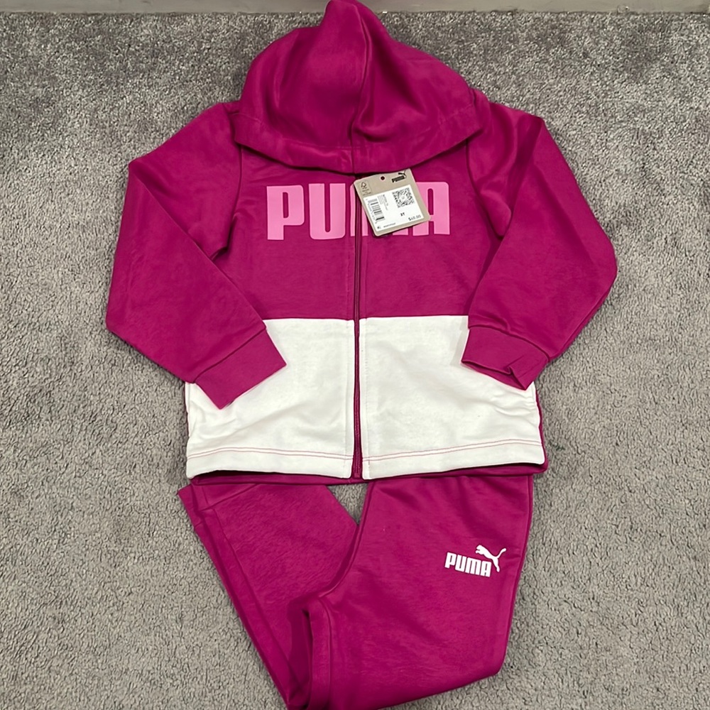 Puma Minicats Colorblock Jogger Set
